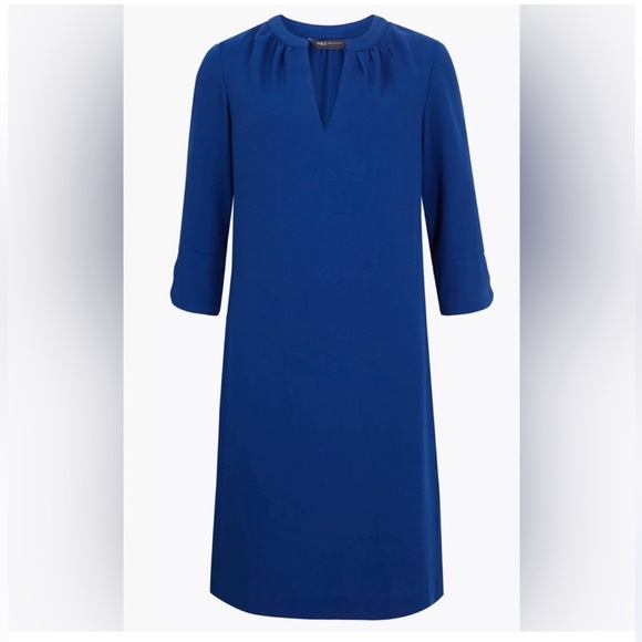 Marks & Spencer Crepe Shift Dress 😍 - Picture 1 of 12
